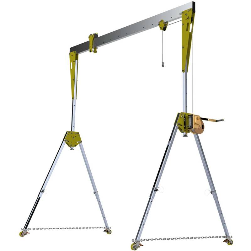 ELLERsafe aluminium portaalkraan KSB; 0.5t