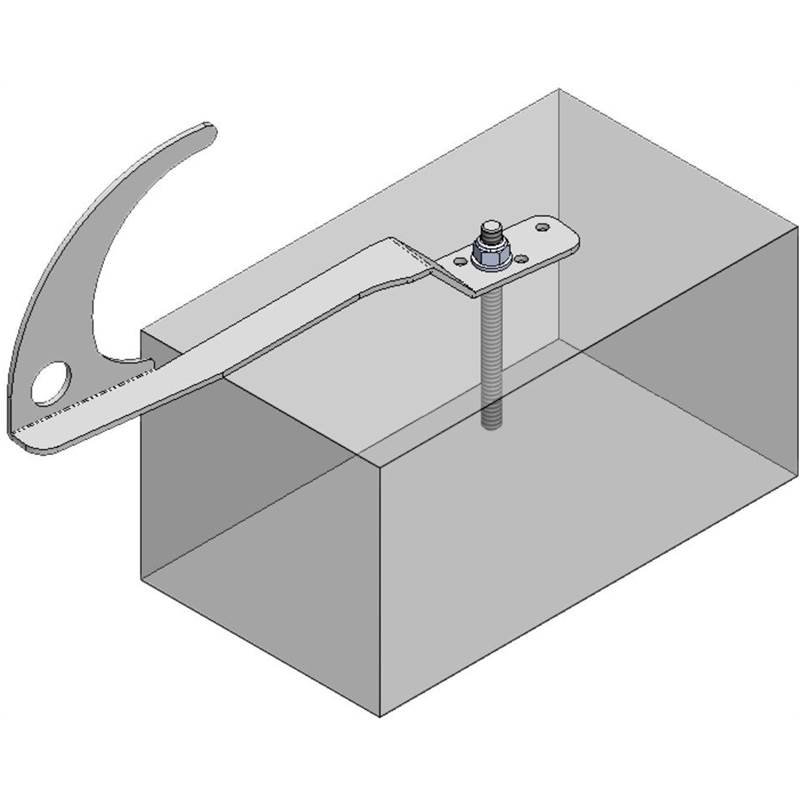 ELLERsafe permanent ankerpunt AT402; 1 persoon; ladder