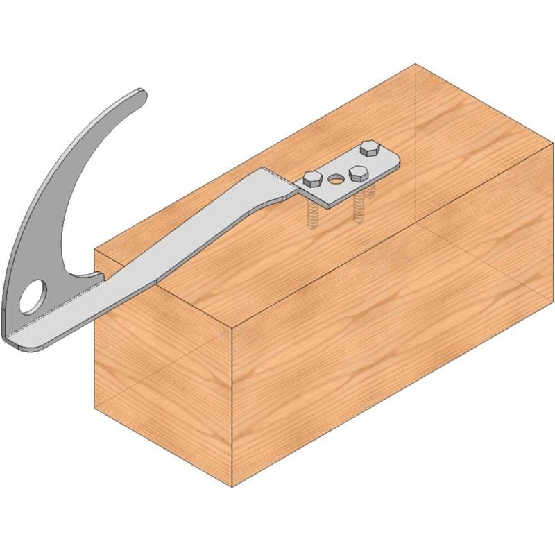 ELLERsafe permanent ankerpunt AT402; 1 persoon; ladder