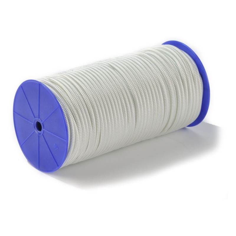 Gevlochten nylon (polyamide) met kern 100 meter